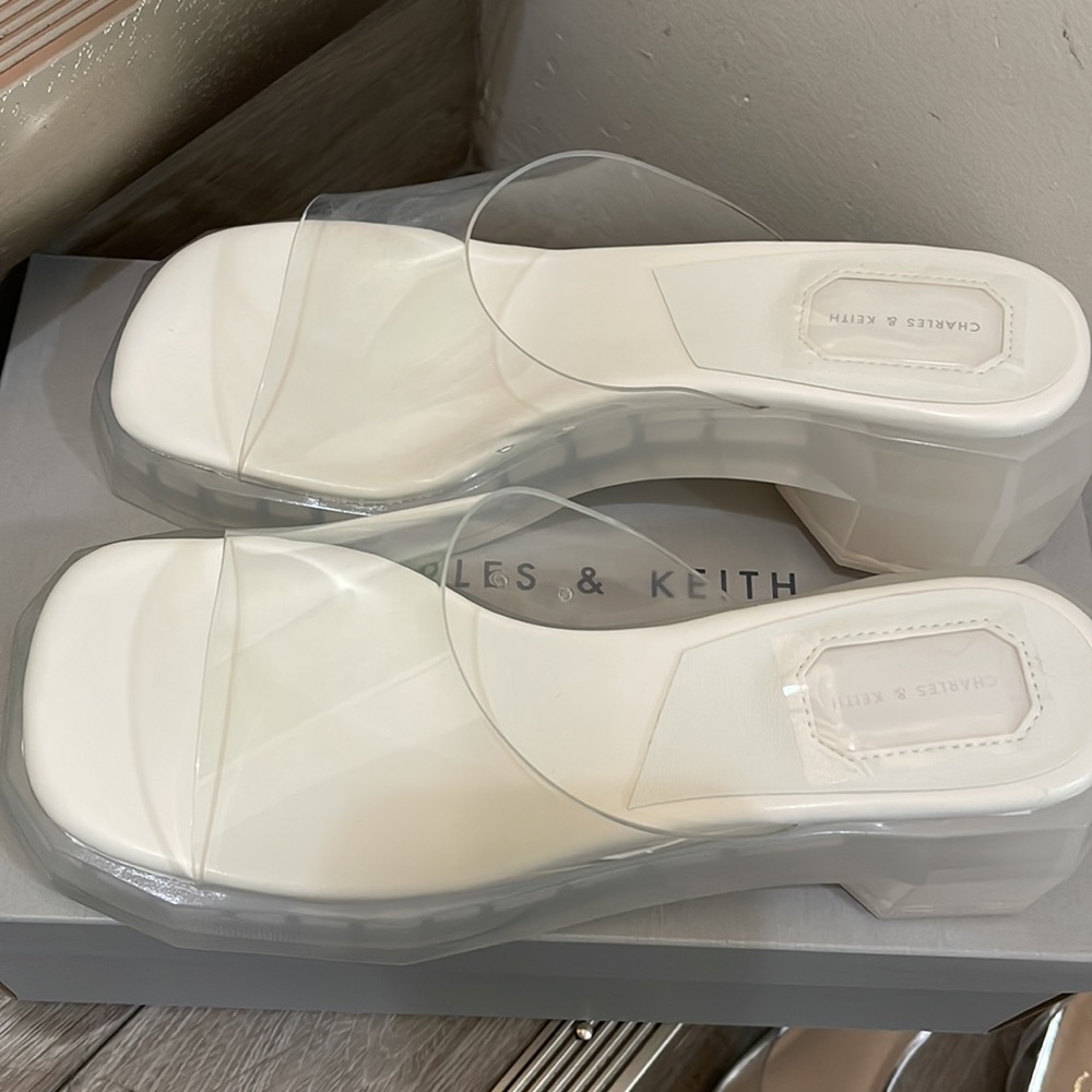 Brandnew Charles&Keith Open Toe Mules - Picture 4 of 6
